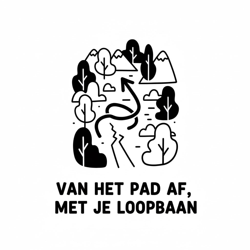 Van het pad af, met je loopbaan