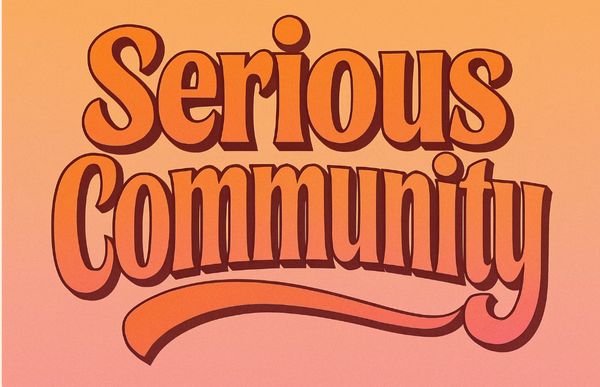 De opkomst van de serious community